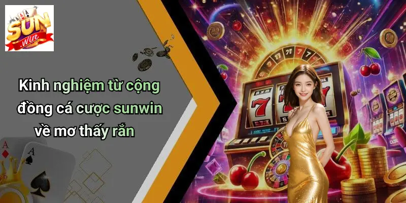 Kinh nghiệm từ cộng đồng cá cược sunwin về mơ thấy rắn