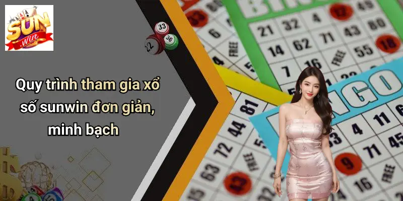 Quy trình tham gia xổ số sunwin đơn giản, minh bạch